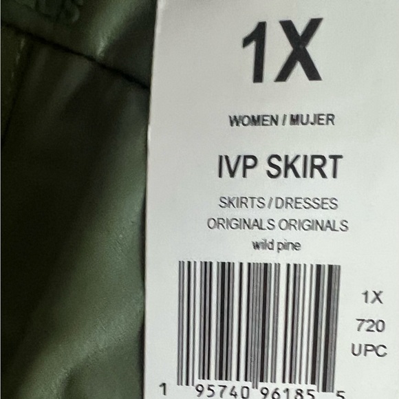 Adidas Ivy Park Faux Leather Skirt - Picture 7 of 8